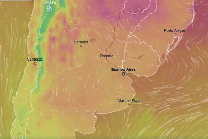 El Pronóstico Del Tiempo En La Ciudad Autónoma De Buenos Aires