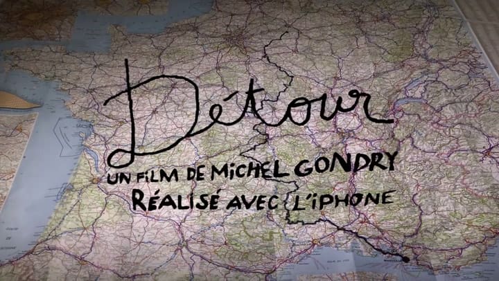 El nuevo film de Michel Gondry, hecho en un iPhone