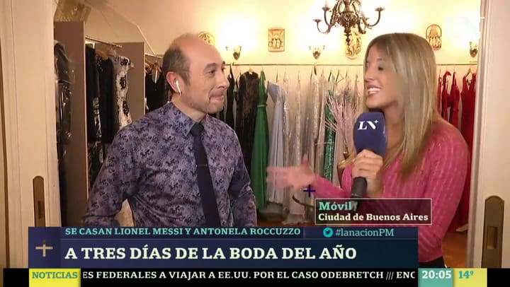 Cuál es el diseñador elegido por la madre y la hermana de Messi para la boda
