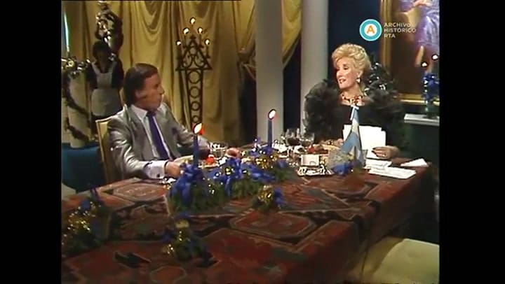 Menem y Mirtha, duelo de divos