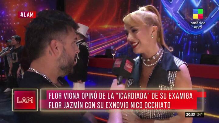 Flor Vigna hizo una polémica revelación sobre la relación entre Nico Occhiato y Flor Jazmín