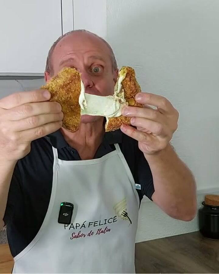Receta del mopzzarella in carrozza - @papafelice