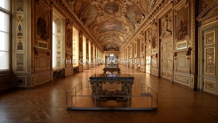 Au Louvre ! La Galerie D'Apollon