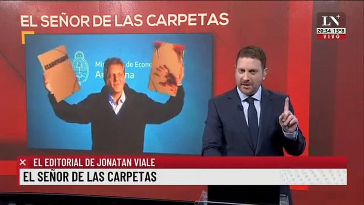 El Señor De Las Carpetas; El Editorial De Jonatan Viale