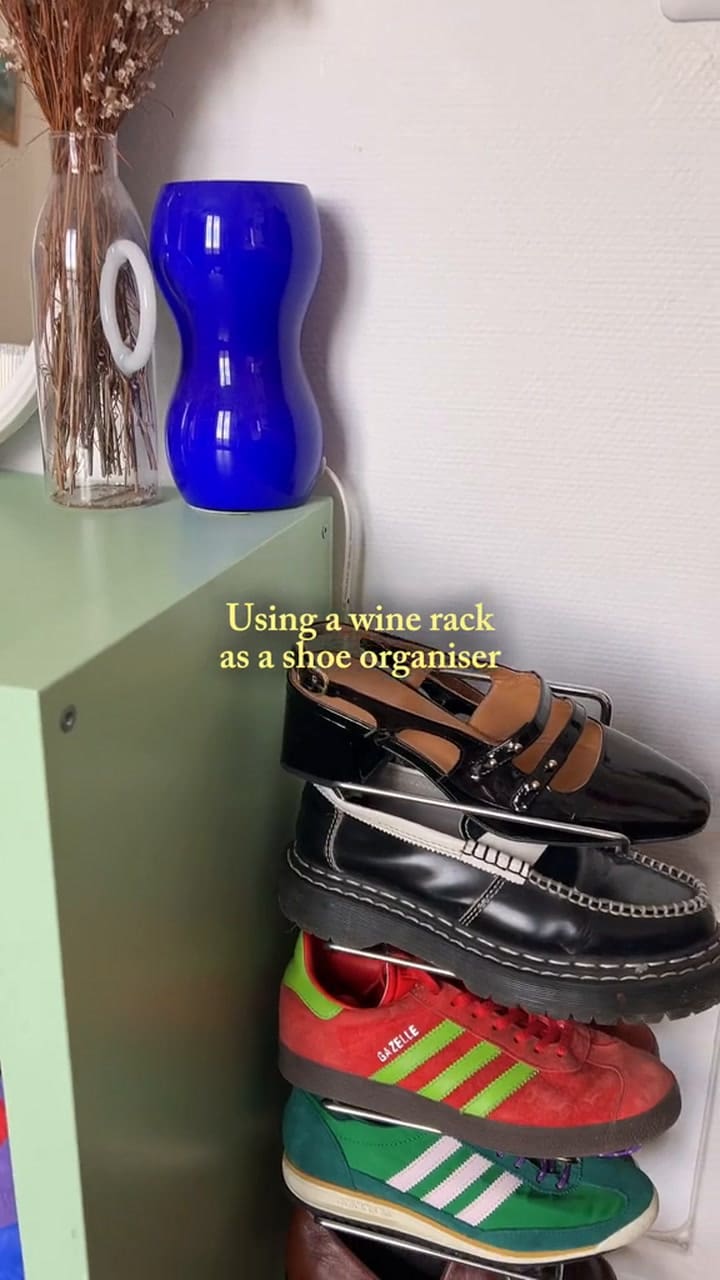 Cuál es el objeto de cocina que se puede usar para ordenar los zapatos2