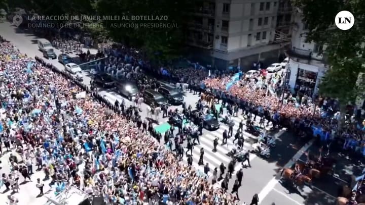 El botellazo al presidente Javier Milei desde 6 puntos de vista