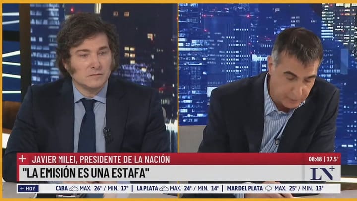 Javier Milei La Universidad Pública No Está Endiscusión