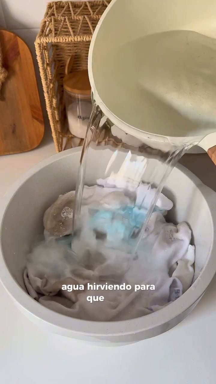El método ayuda a liberar la suciedad acumulada en la tela