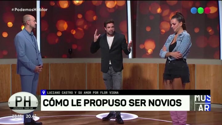 El recuerdo de Luciano Castro sobre el día que quiso formalizar con Flor Vigna
