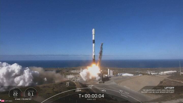 Spacex Lanza Desde Eeuu Primer Satélite Espía Militar De Corea Del Sur Afp