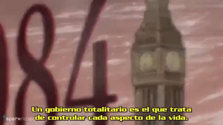 La novela 1984, resumida por Sparknotes