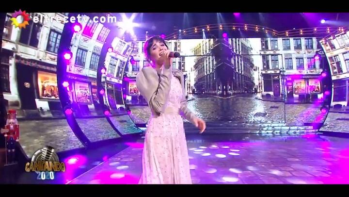 Flor Torrente y Michel Hersch cantaron 'She' de Elvis Costello - Fuente: eltrece