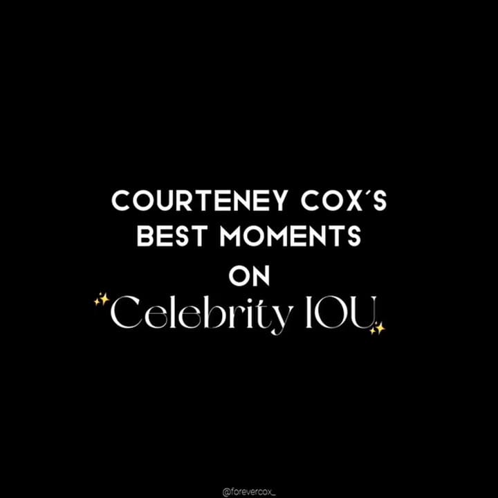 Courteney Cox en Celebrity IOU