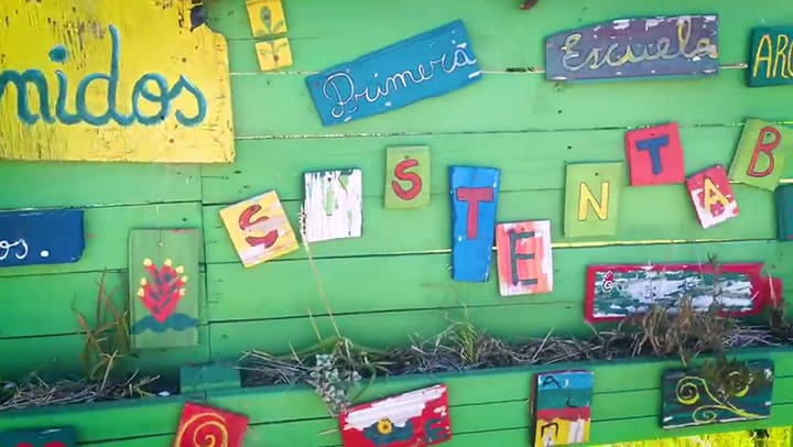 Escuela sustentable en Mar Chiquita