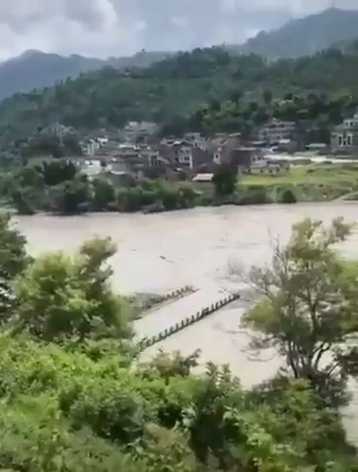 Las imágenes más impresionantes de las inundaciones en Nepal