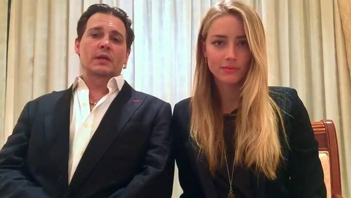 El pedido de disculpas de Amber Heard y Johnny Depp