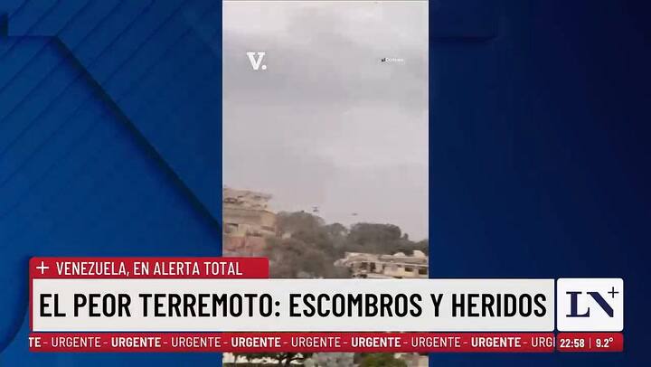 Dos terremotos sacudieron Caracas y se sintieron en otras ciudades de Venezuela
