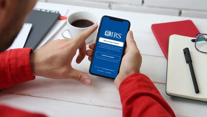 La app del IRS para gestionar sus obligaciones fiscales directamente desde un teléfono móvil