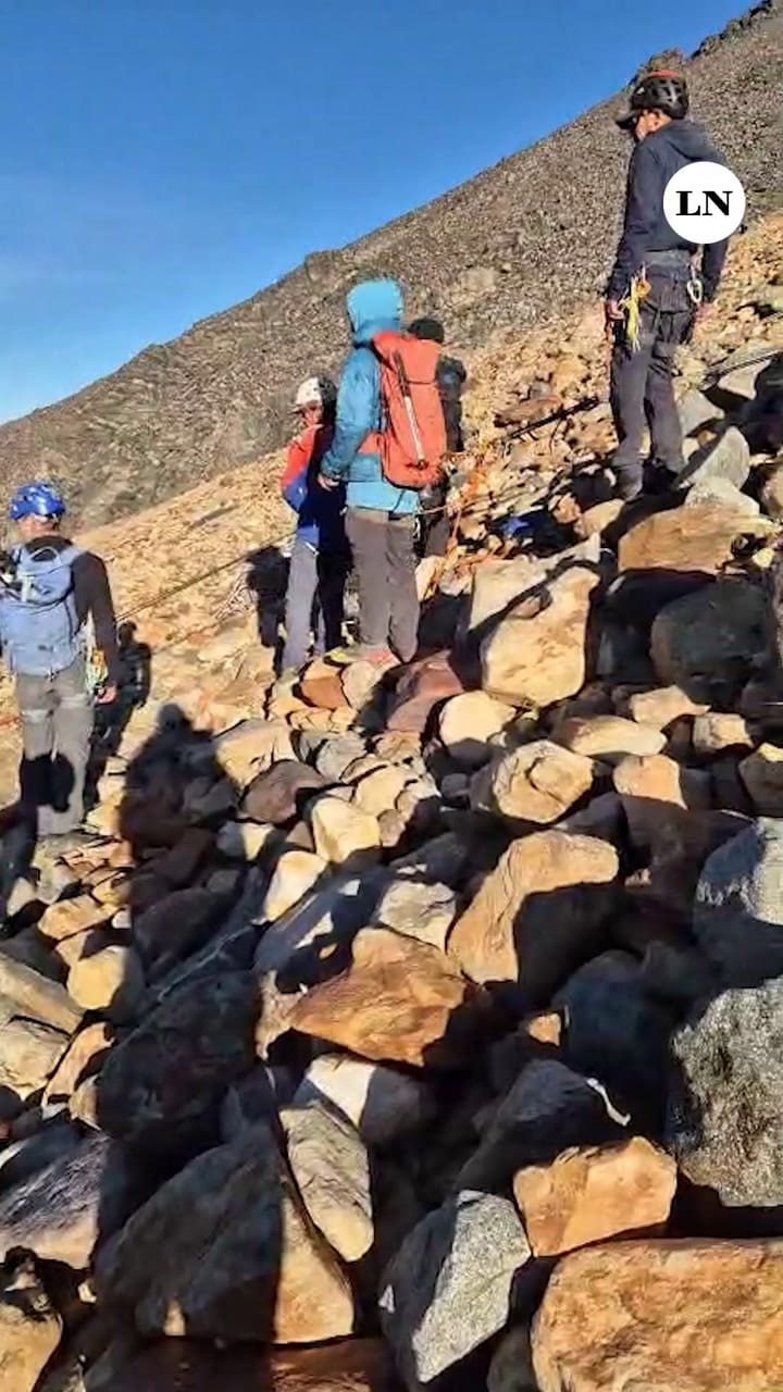 Rescate en alta montaña en El Chaltén