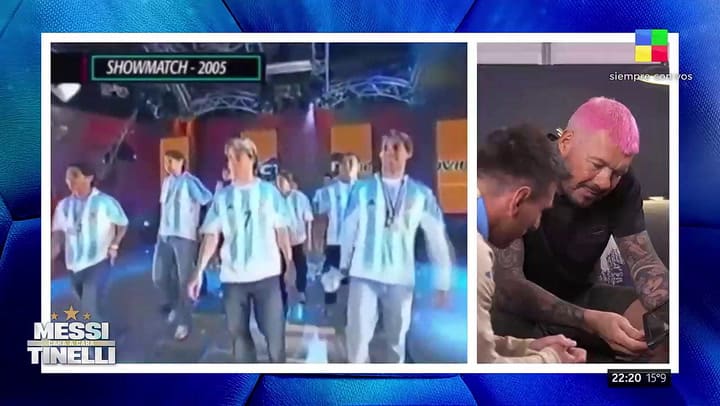 Marcelo Tinelli dejo sin palabras a Messi con una pregunta sobre el Mundial 2006