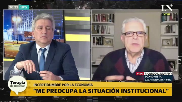 La estrategia de López Murphy para derrotar a Cristina el año que viene