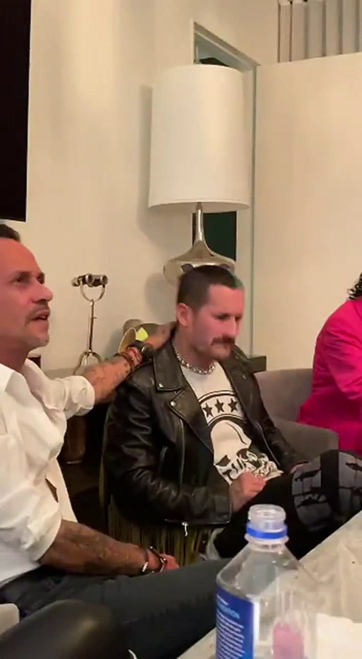 Mau y Ricky compartieron una velada especial con Marc Anthony