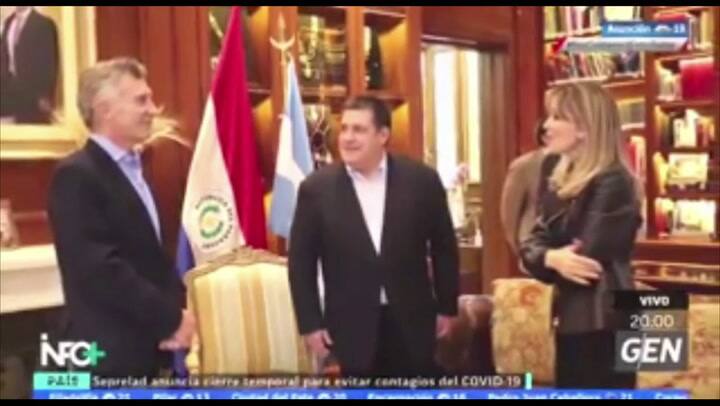 El ex Presidente habló con un canal de televisión del país vecino