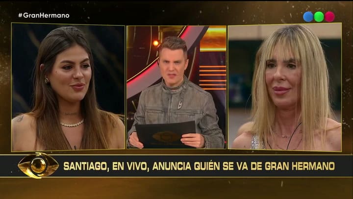 La definición quedó entre las dos participantes y el público decidió quién continuaba en carrera