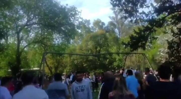 Batalla campal en una parrilla de Ituzaingó durante el Día de la Madre