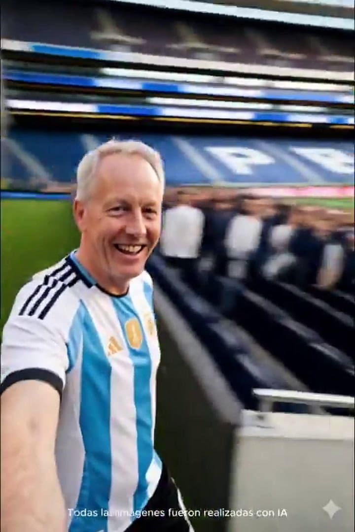El video del embajador hecho con IA