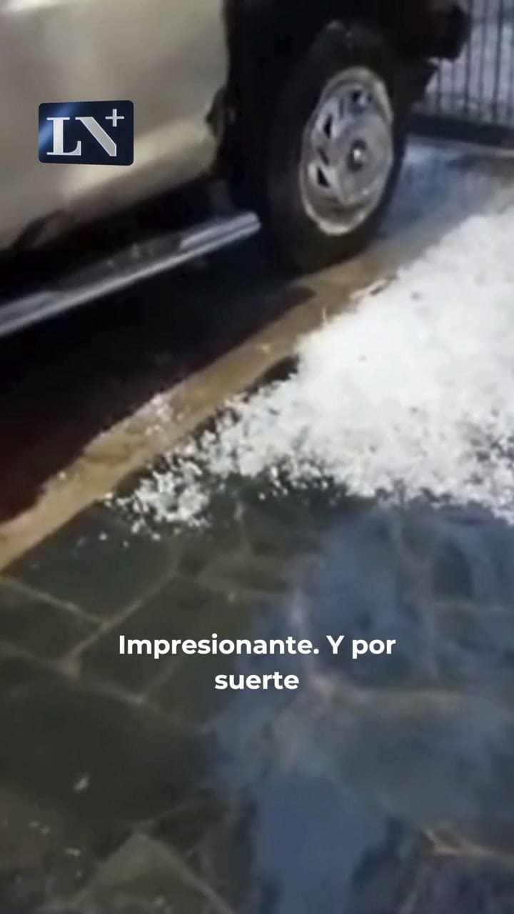 El granizo en Adrogué