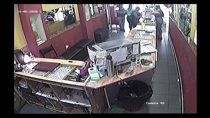 Robo en una joyería de San Justo