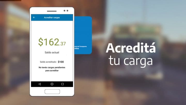 Cómo usar la aplicación Carga SUBE