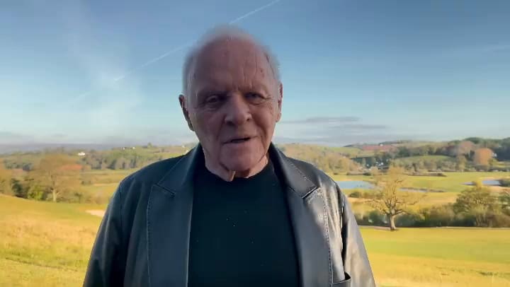 El agradecimiento de Anthony Hopkins tras ganar su segundo Oscar