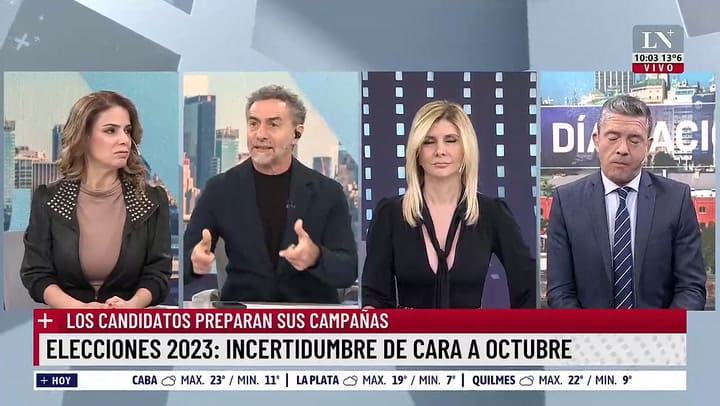 La reacción de Pablo Rossi ante el insólito spot sobre el delivery de boletas de Javier Milei en Formosa