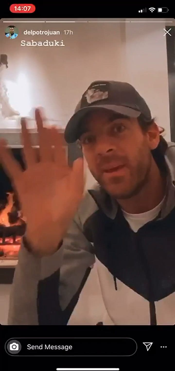 Delpo explica cómo hacer su trago favorito