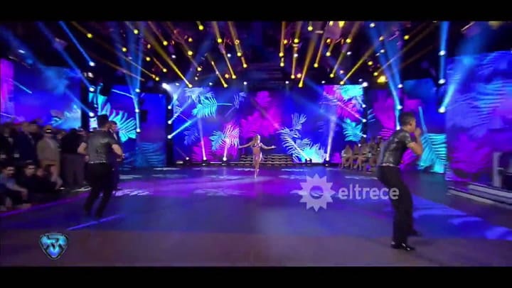 Bailado por un sueño 2017: Sol Pérez bailó con Brian Sarmiento, la salsa de a tres