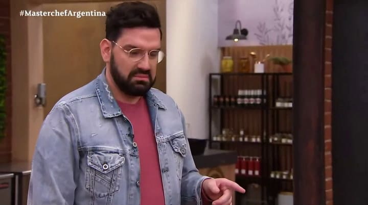Momento tenso: Damián Betular criticó la preparación de Fernando Carlos - Fuente: Telefe
