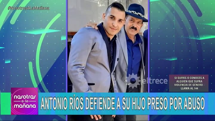 Defensa de Antonio Rios a su hijo