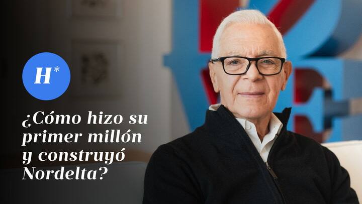 Eduardo Constantini con José del Rio en Hacedores