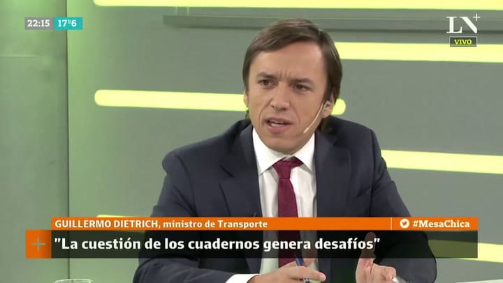 Guillermo Dietrich: 'Está habiendo una renovación enorme en la política y creo que eso es muy bueno'