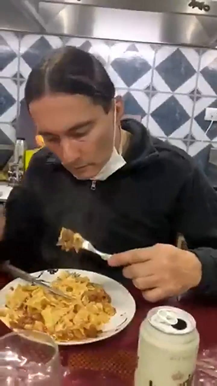 El video que grabaron amigos de Daniel Agostini