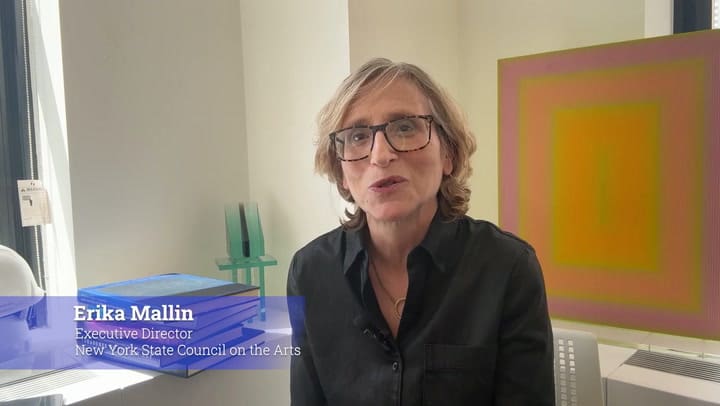 El New York State Council on the Arts compartió imágenes de proyectos artísticos
