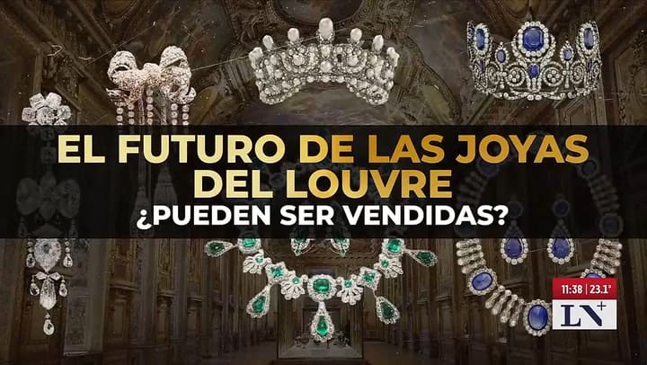 LN+: ¿Las joyas robadas en el Louvre pueden ser vendidas?
