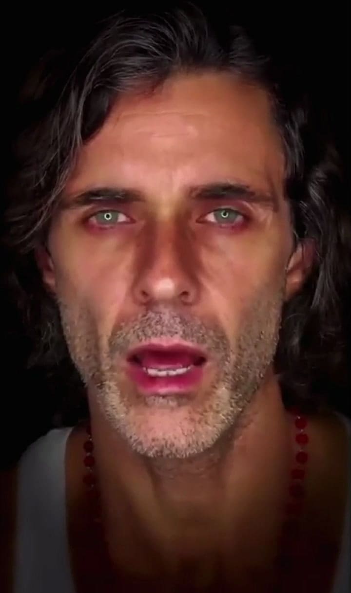 Mariano Martínez cantó 'Crimen' de Gustavo Cerati - Fuente: Instagram