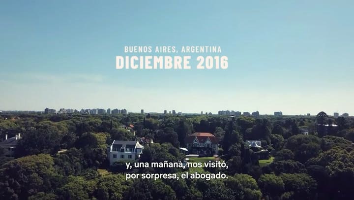 Fragmento película de Guillermo Vilas - Fuente: Netflix