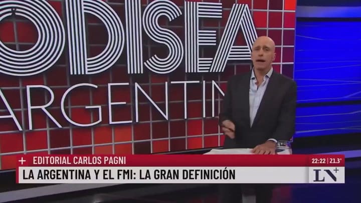 Carlos Pagni, sobre el avión de Scatturice, en febrero de 2025