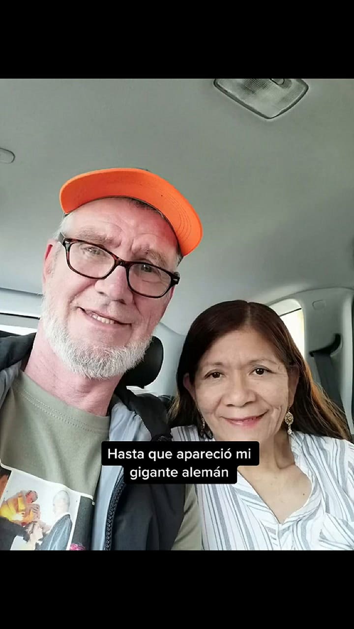 La mujer se casó a sus 60 años con un alemán