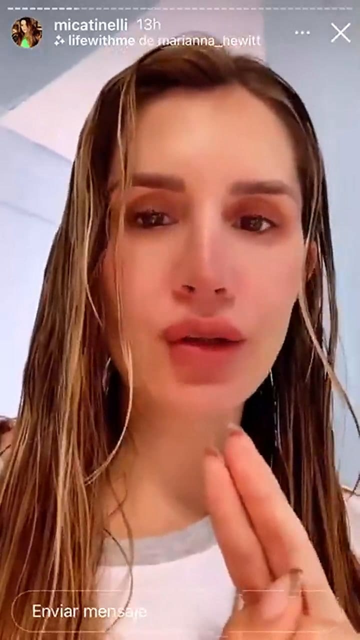 Mica Tinelli mostró los tatuajes que se hizo en su adolescencia: 'No sé qué tenía en la cabeza'