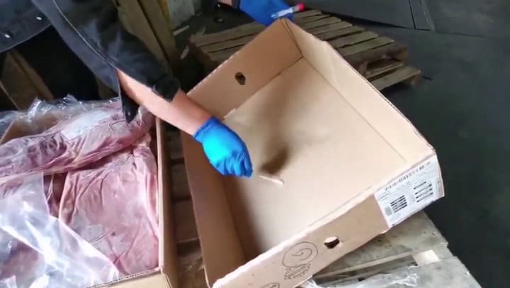 Así se hacen los testeos de la carne argentina en China